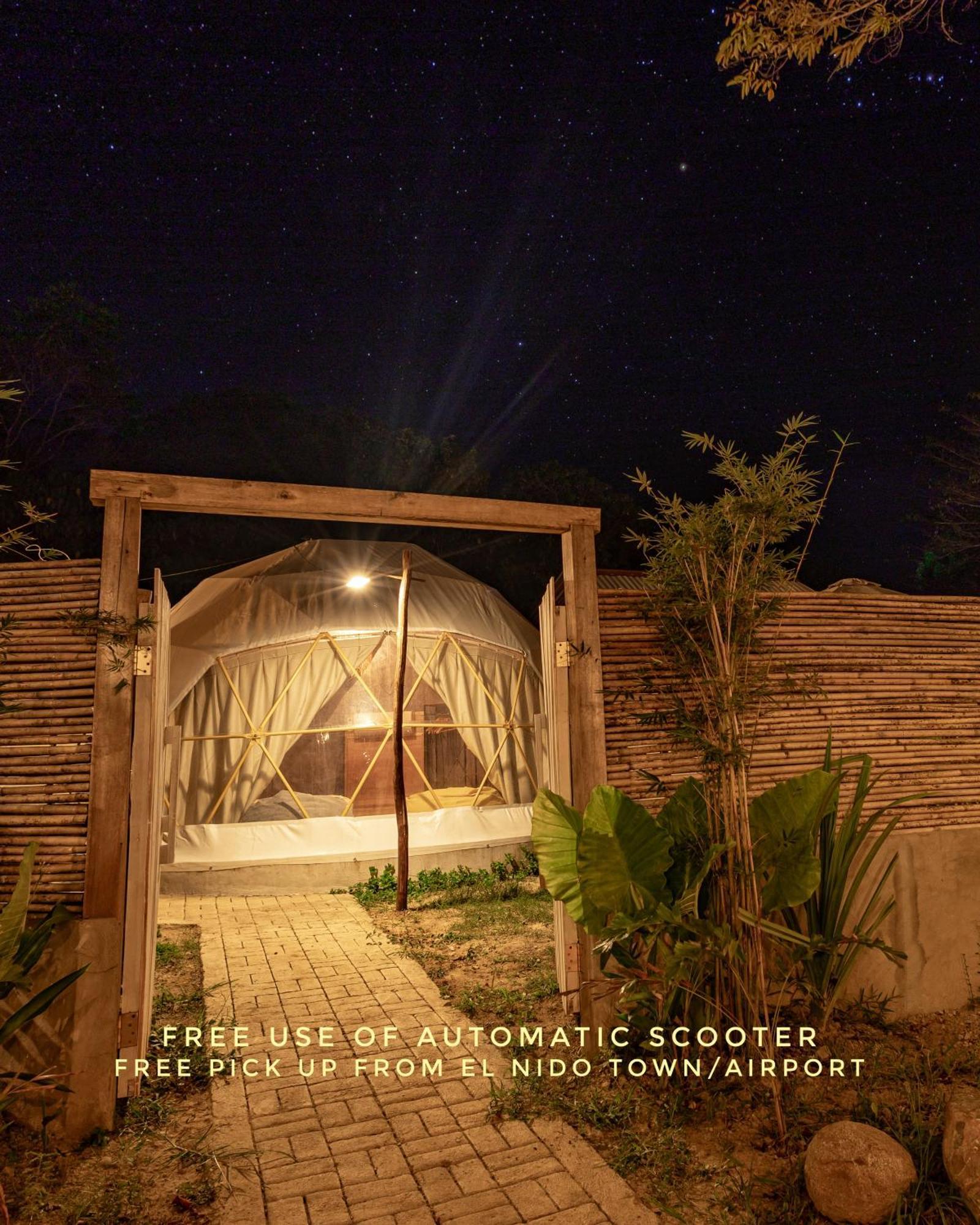 Hotel Domes And Dreams Lio Glamping El Nido Exteriér fotografie